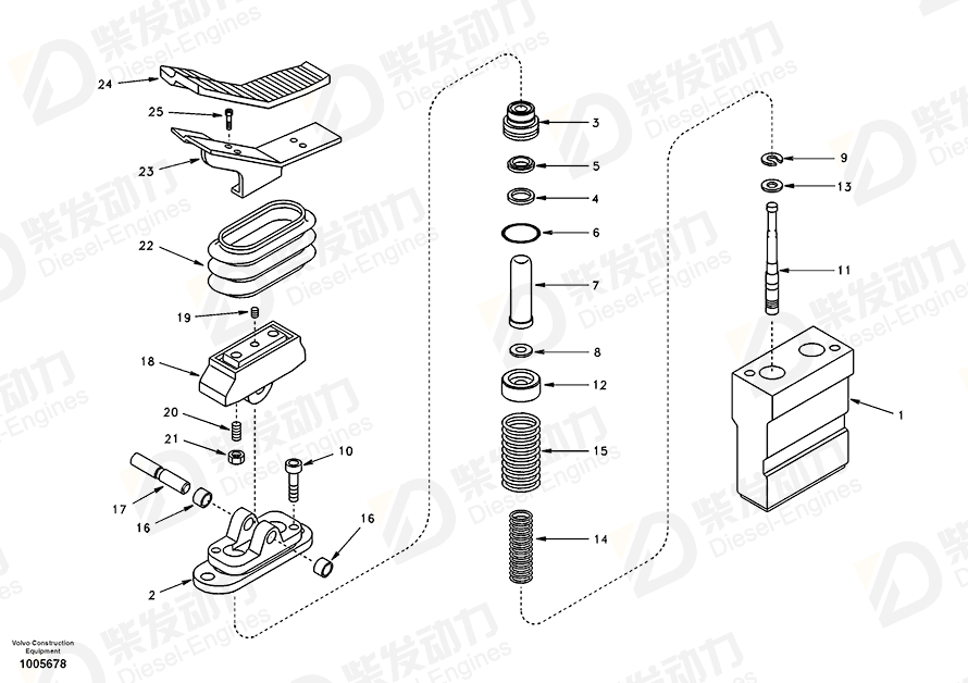 VOLVO Cover 14500153 Drawing