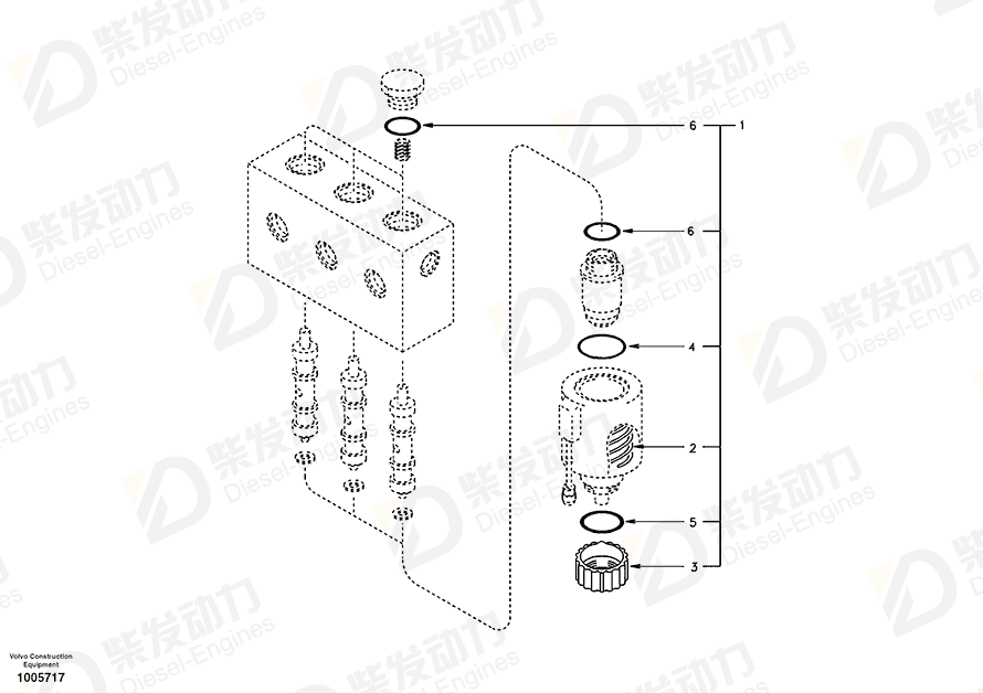 VOLVO Set 14500396 Drawing