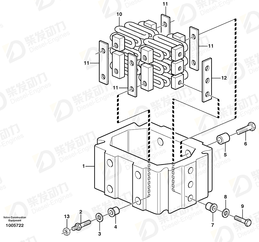 VOLVO Bushing 468511 Drawing