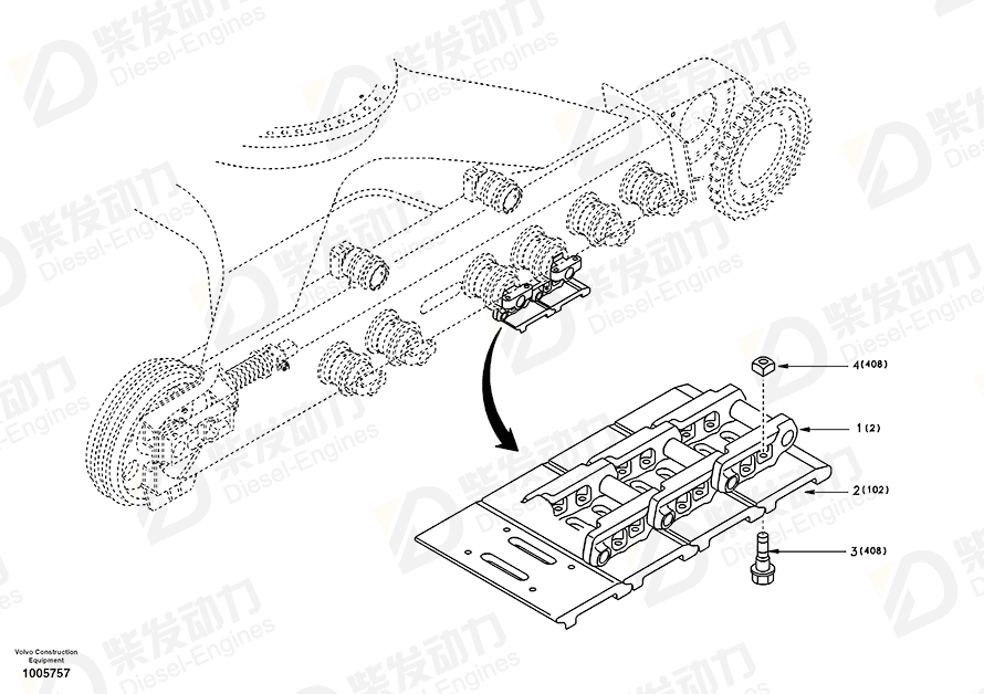 VOLVO Nut SA9112-12501 Drawing