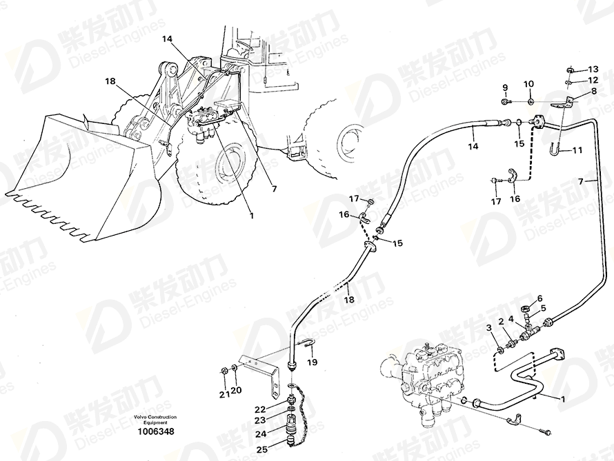 VOLVO O-ring 958228 Drawing