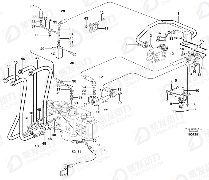 VOLVO Nipple 935269 Drawing