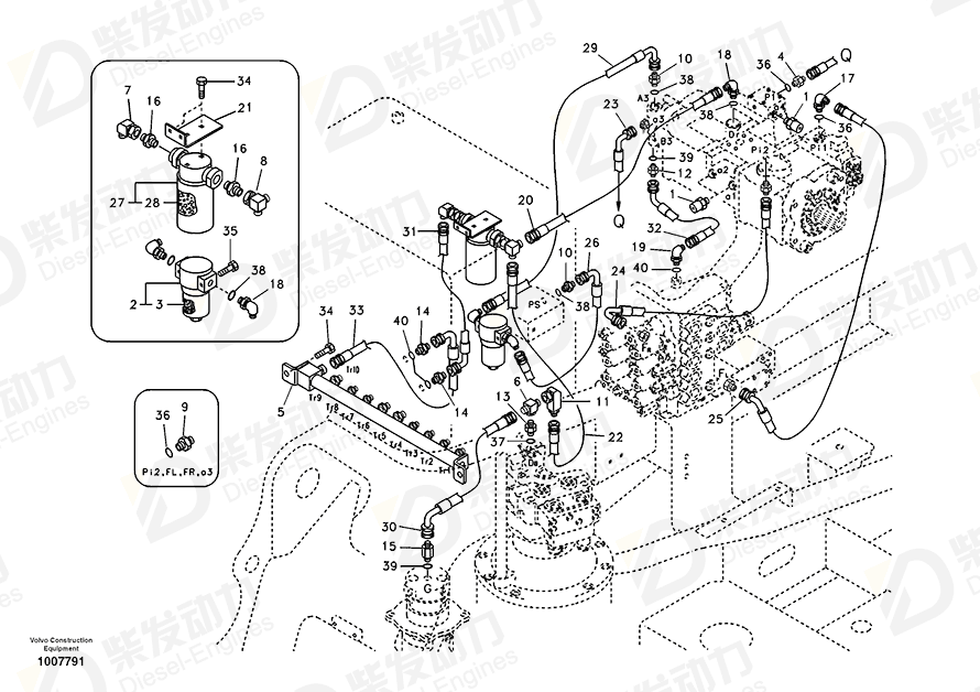 VOLVO TEE SA9411-92200 Drawing VOLVO TEE SA9411-92200 Drawing