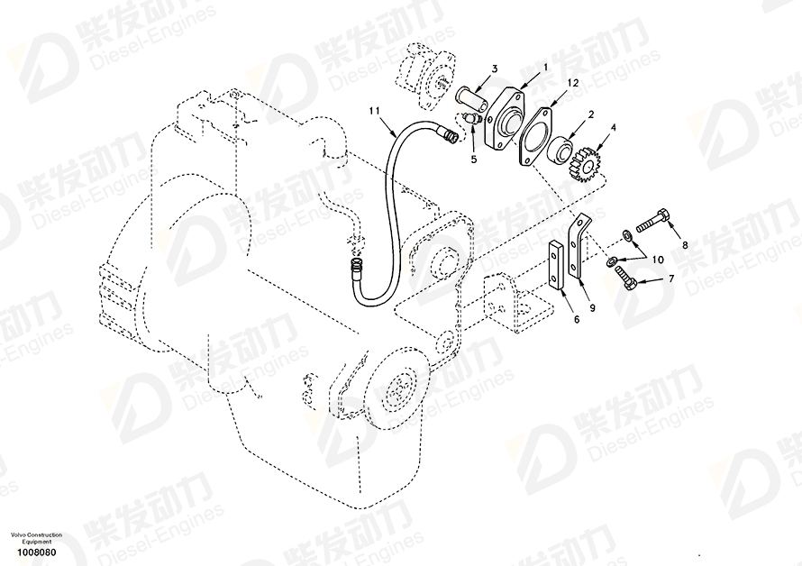 VOLVO Elbow SA3939694 Drawing