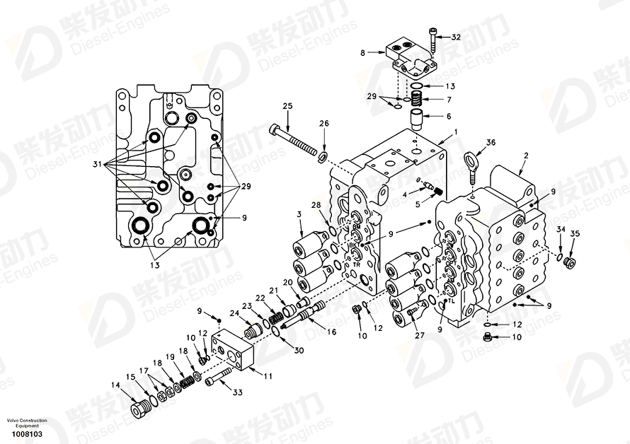 VOLVO Spring SA7273-10520 Drawing