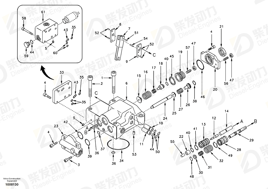 VOLVO Bolt SA8230-25870 Drawing