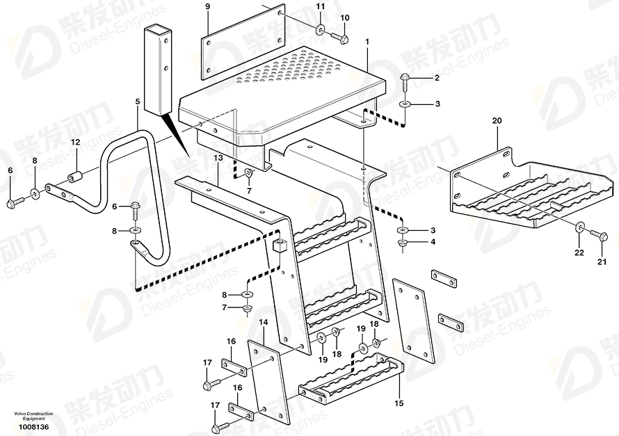 VOLVO Spacer 11108672 Drawing
