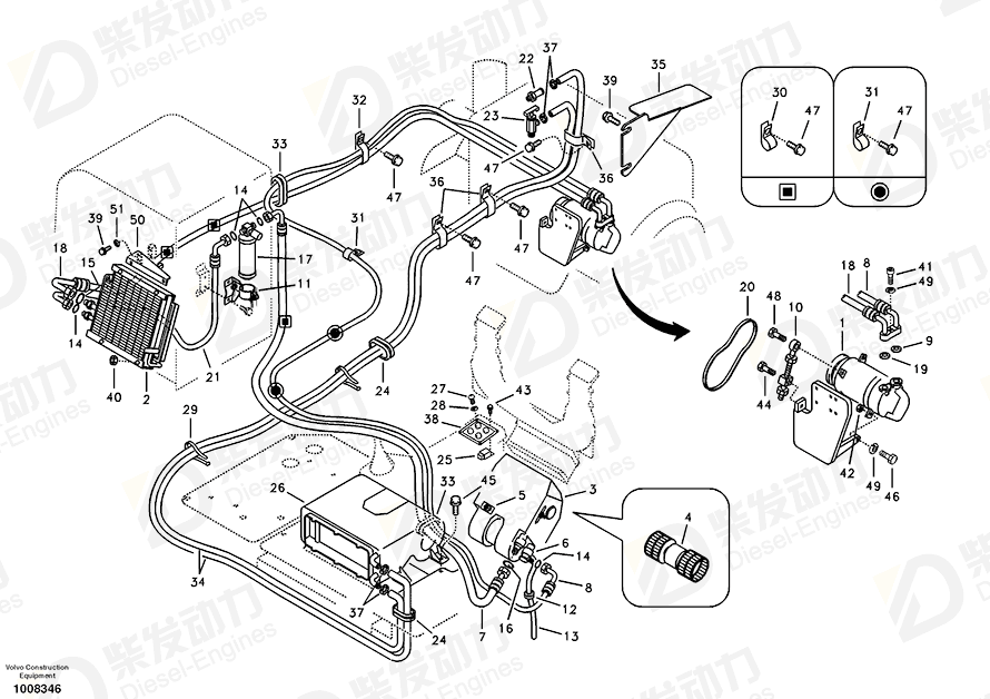 VOLVO CLIP_INSULATED SA9315-03001 Drawing