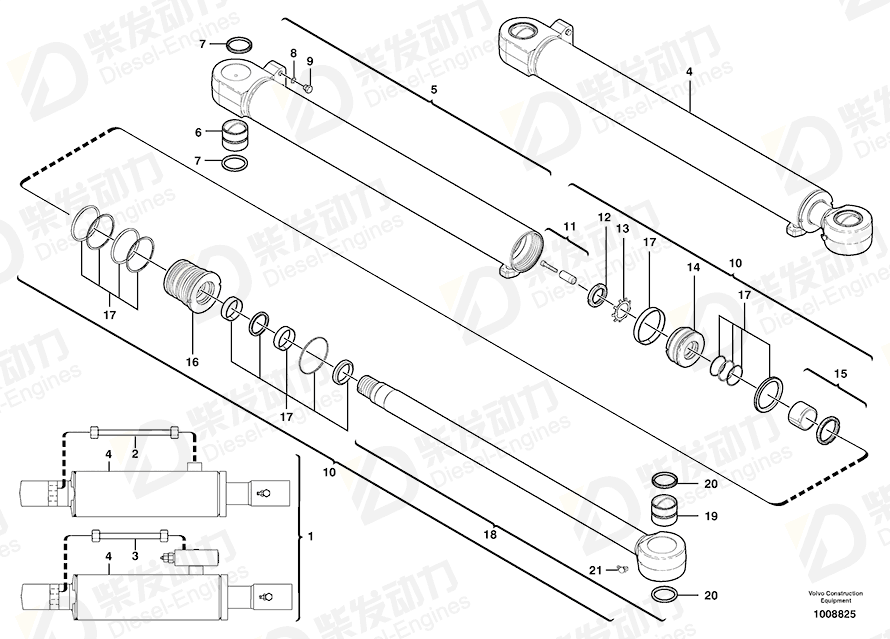 VOLVO Washer 11710827 Drawing