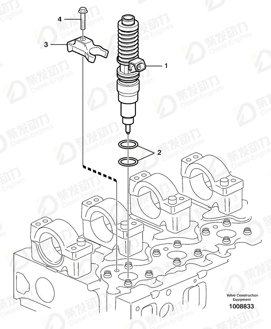 VOLVO Repair kit 85103176 Drawing VOLVO Repair kit 85103176 Drawing