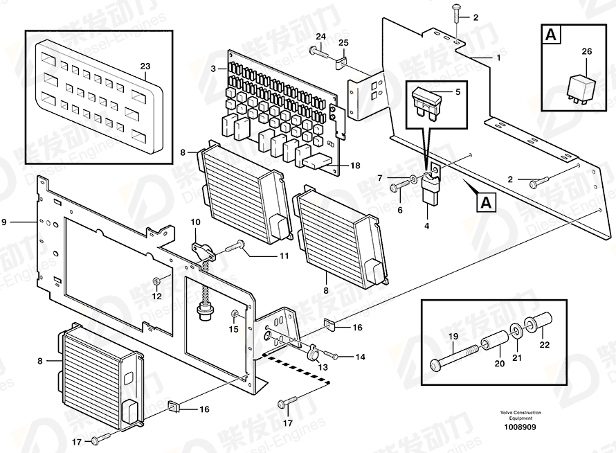 VOLVO Sealing 873634 Drawing