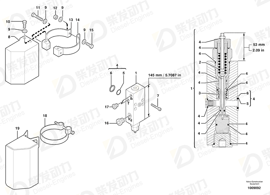 VOLVO Protection 11801222 Drawing