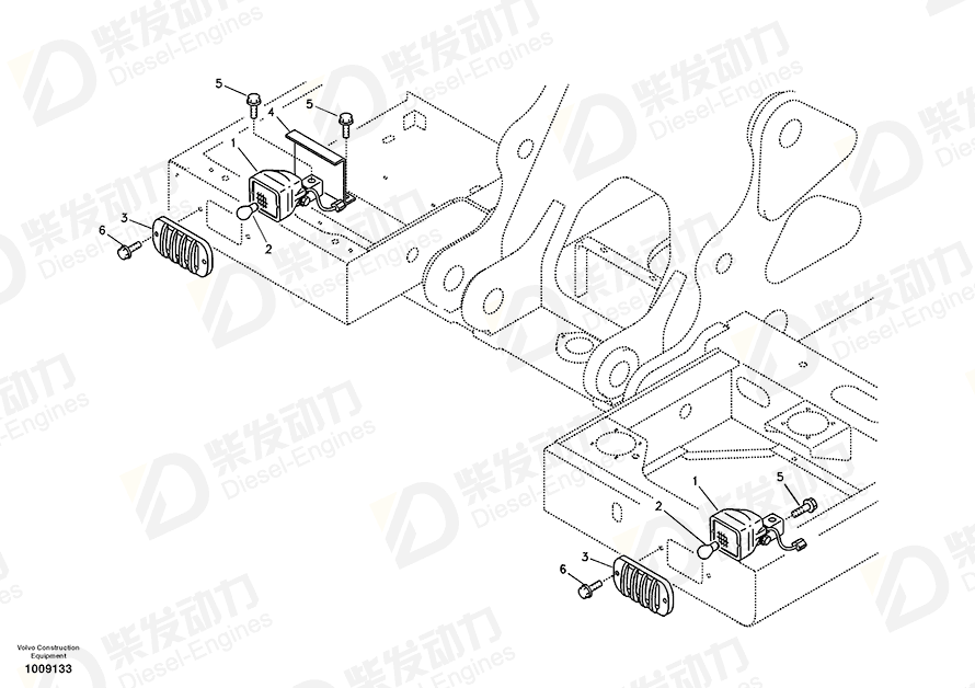 VOLVO Cover 14512716 Drawing