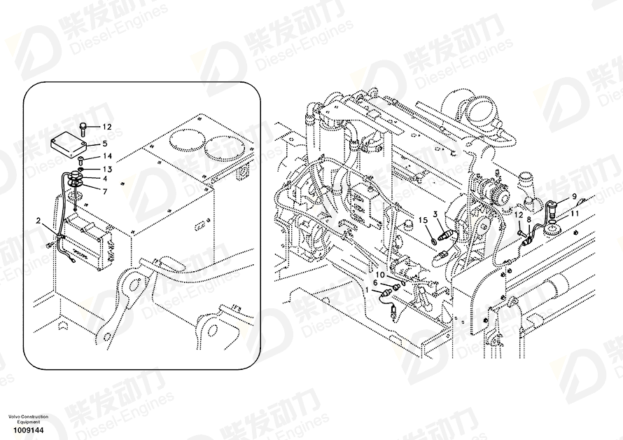 VOLVO Switch 14529033 Drawing