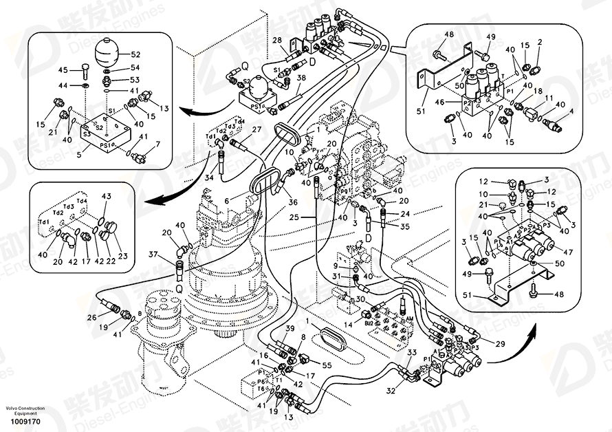 VOLVO Solenoid valve 14526665 Drawing