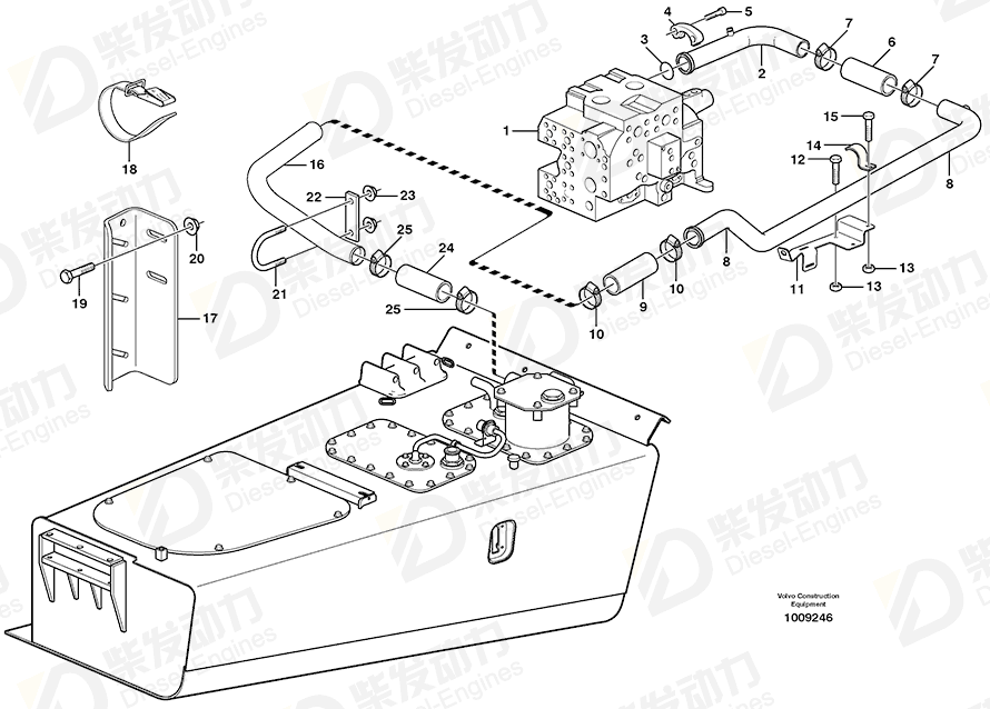 VOLVO Attachment 11192653 Drawing VOLVO Attachment 11192653 Drawing