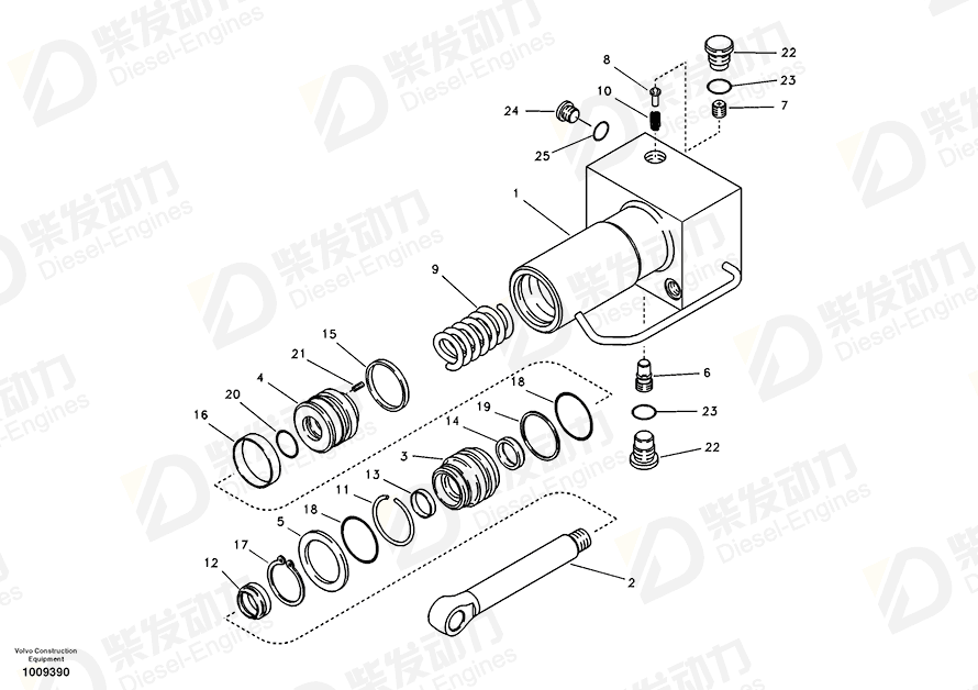 VOLVO Set screw SA9023-10602 Drawing