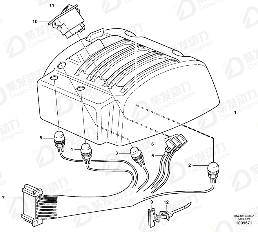 VOLVO Housing 13944221 Drawing