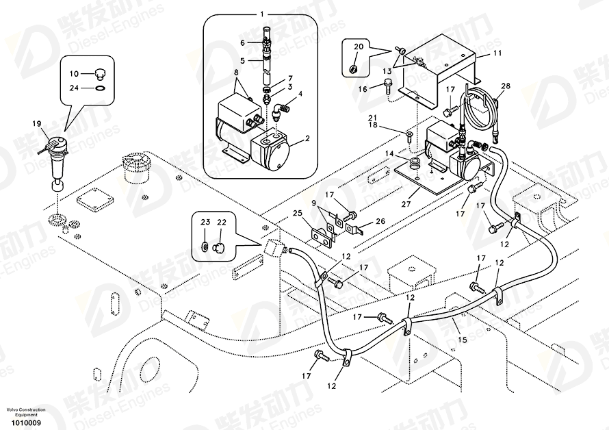 VOLVO Switch 14524955 Drawing