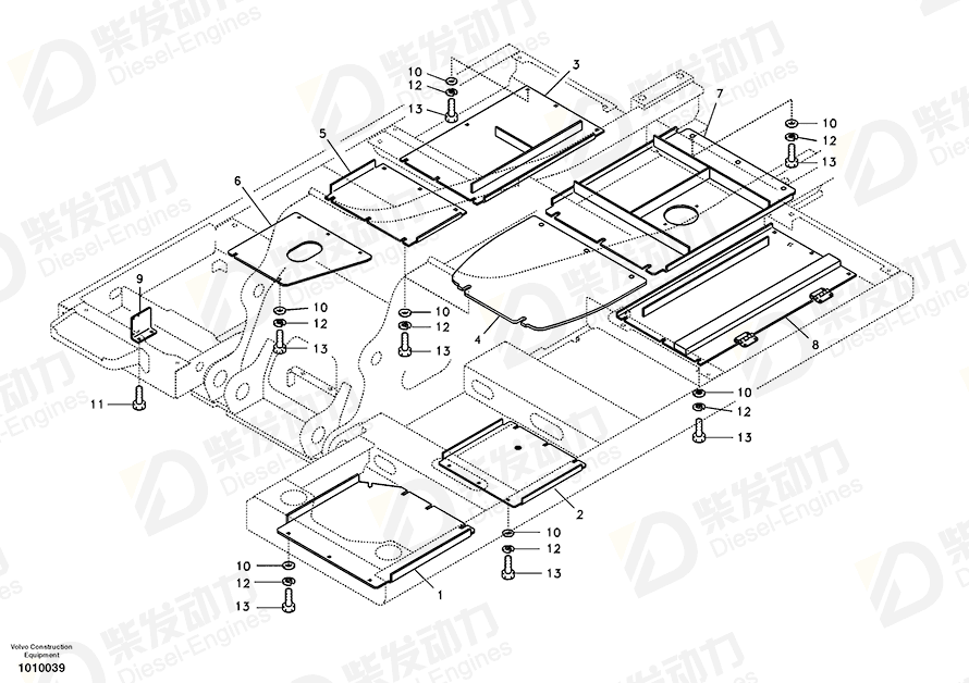 VOLVO Cover 14504864 Drawing