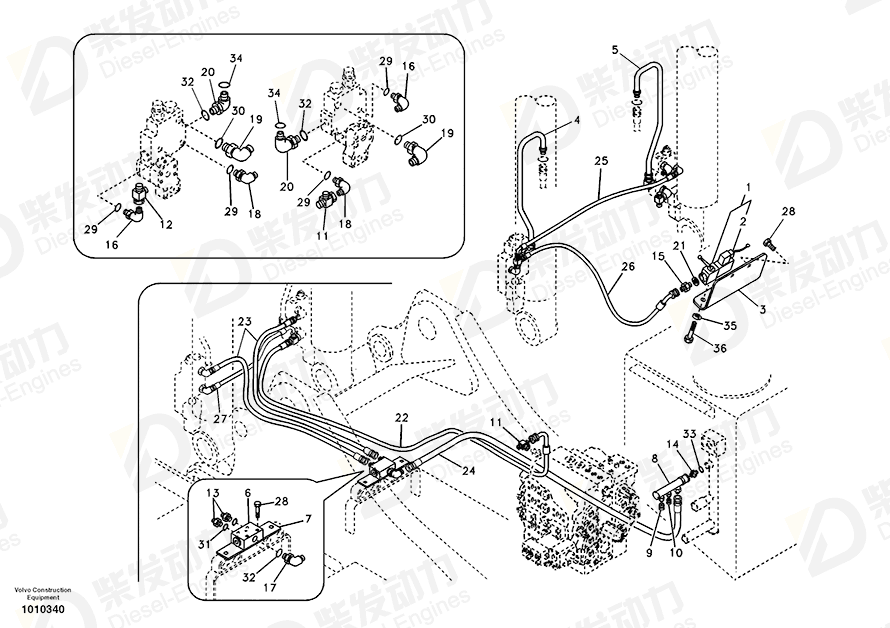 VOLVO Block 14531141 Drawing