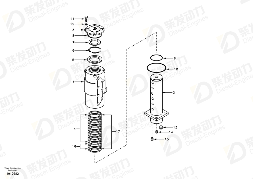 VOLVO O-ring SA9511-12100 Drawing