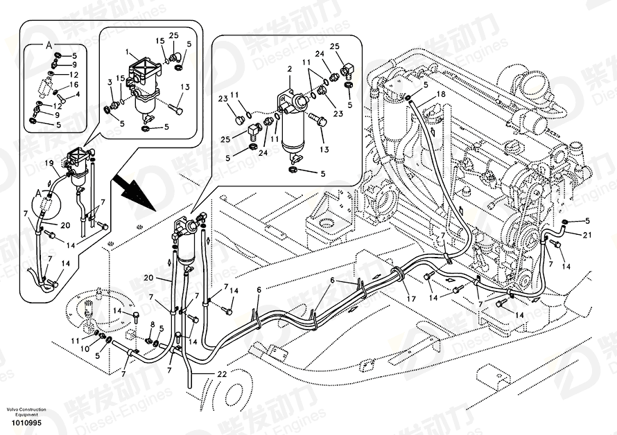VOLVO Connector 14880192 Drawing