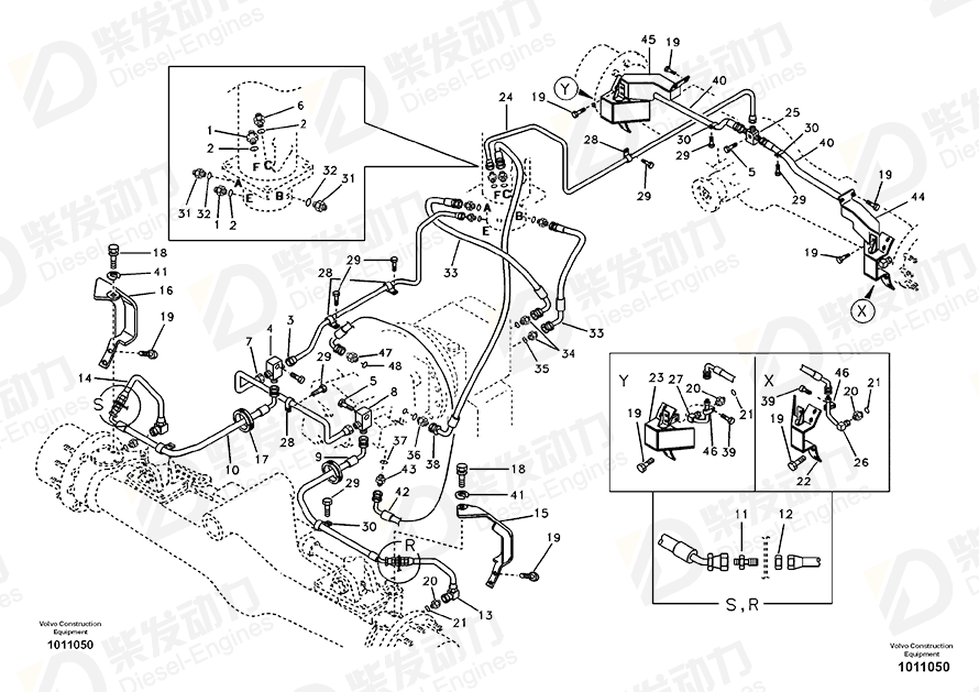 VOLVO O-ring 991077 Drawing