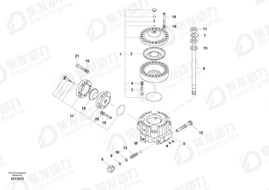 VOLVO Allen Hd Screw 959299 Drawing