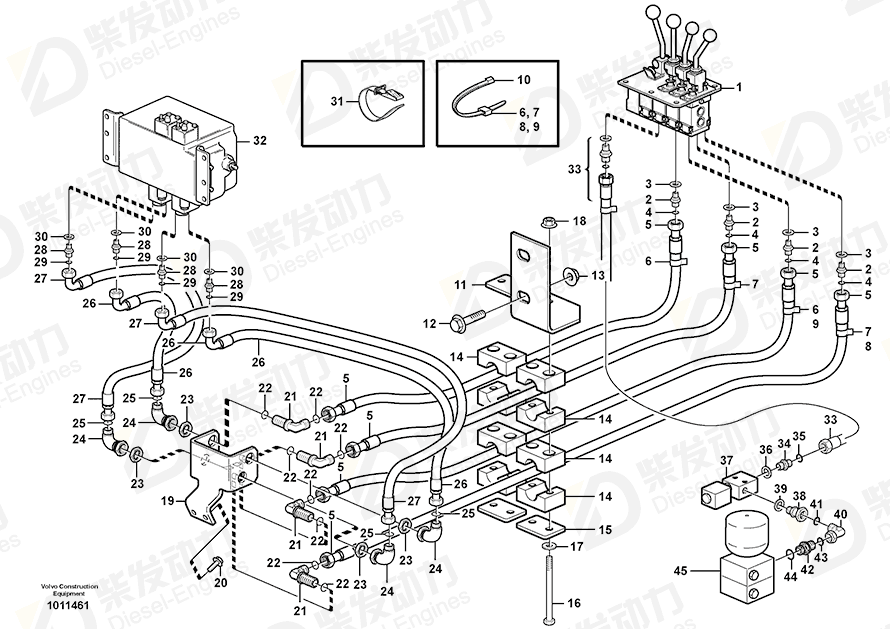 VOLVO Adapter 13933843 Drawing