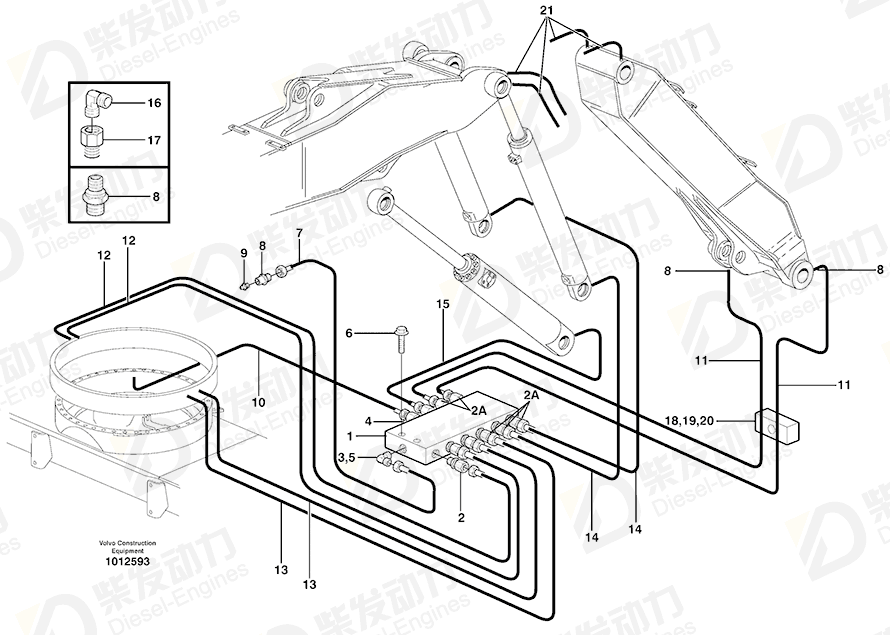 VOLVO Reduction 11052546 Drawing