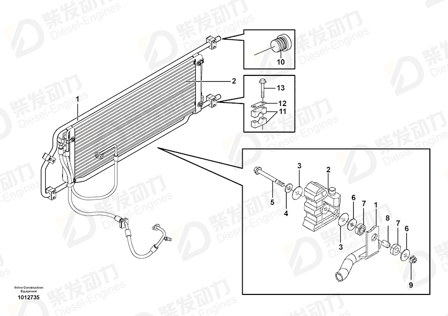 VOLVO Plug 11006457 Drawing