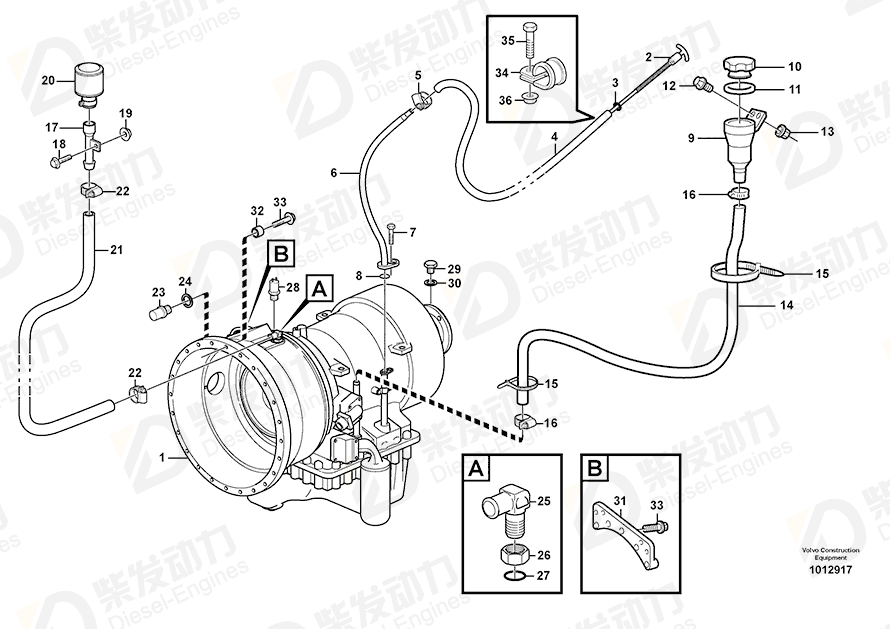 VOLVO Anchorage 11113676 Drawing