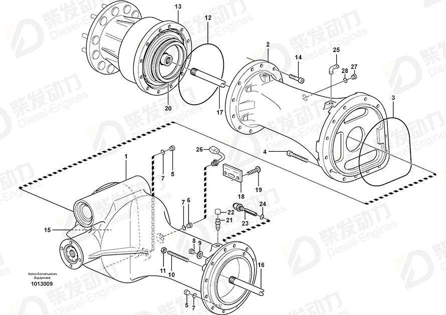 VOLVO O-ring 11035031 Drawing