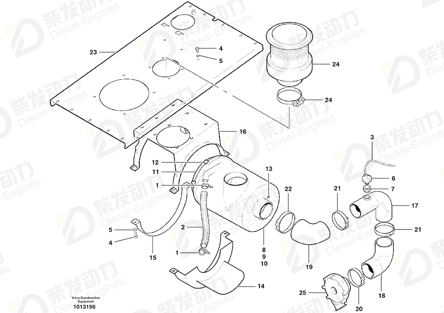 VOLVO Latch 11701955 Drawing