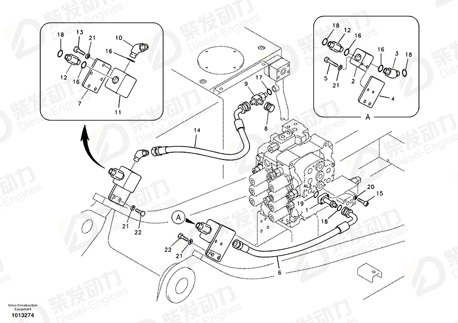 VOLVO Elbow 14533827 Drawing