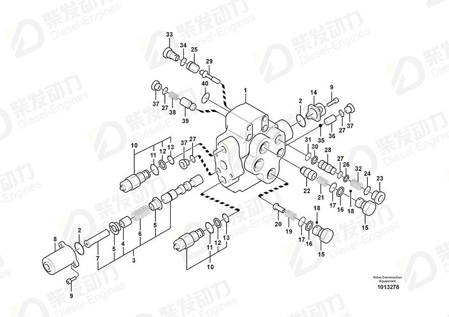 VOLVO Housing 14550070 Drawing