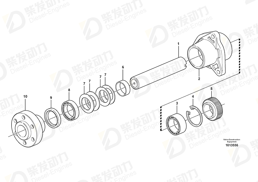 VOLVO Disc spring 1677558 Drawing