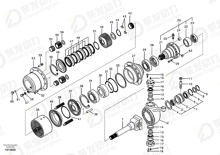 VOLVO Hex. socket screw 984135 Drawing VOLVO Hex. socket screw 984135 Drawing