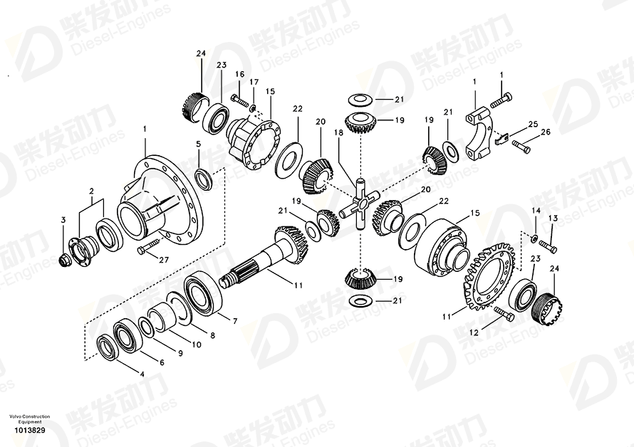 VOLVO Hex. socket screw 983320 Drawing