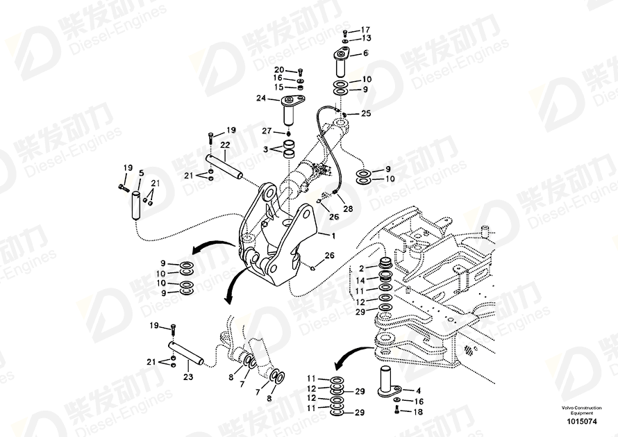 VOLVO Hexagon screw SA9011-11606 Drawing