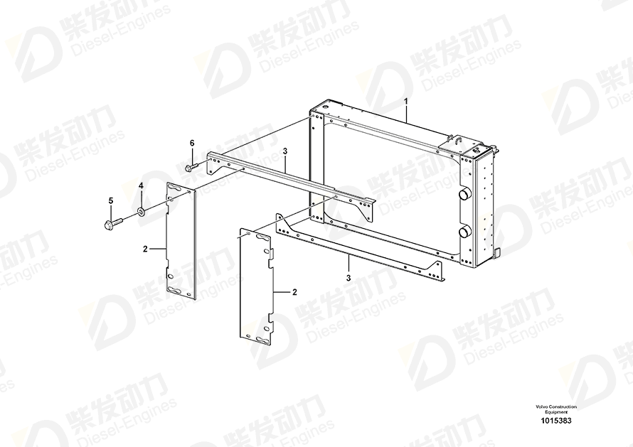 VOLVO Plate 11196333 Drawing