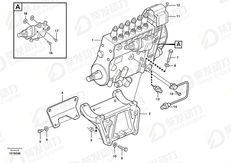 VOLVO Support 478918 Drawing