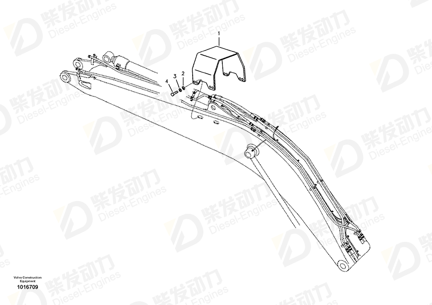 VOLVO Guard 14548540 Drawing