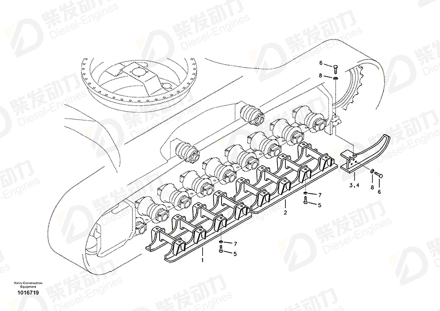 VOLVO Guard 14573981 Drawing