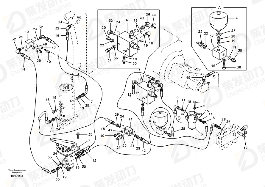 VOLVO Bolt SA9011-21015 Drawing