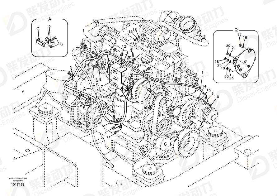 VOLVO Clip 14881250 Drawing