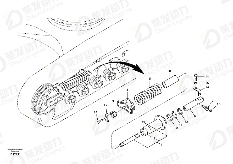 VOLVO Piston 14532283 Drawing