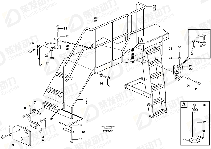 VOLVO Screw 13956226 Drawing