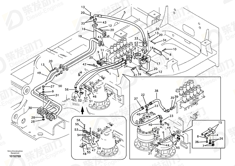 VOLVO Hose SA9402-06624 Drawing VOLVO Hose SA9402-06624 Drawing